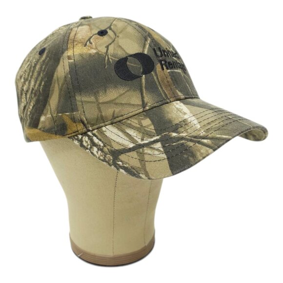 United Rentals Camo Strapback Cap Trucker Baseball Hunting Hat Embroidered Logo - Picture 3 of 14